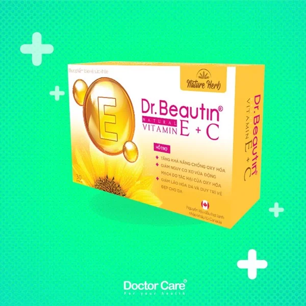 Dr. Beautin Natural vitamin E +C - Medic Sài Gòn